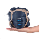 190*75cm Camping Envelope Sleeping Bag Ultralight Travel Mini Lazy Bags With Compression Bag Equipment Spring Autumn