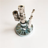 Waste oil burner nozzle siphon full cone oil fuel nozzle air atomizing sprayer diesel heavy oil stainless steel nozzle burner