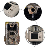 Hunting Camera 36MP 2.7K Resolution Trail Camera Outdoor PIR Sensor Infrared Waterproof Cam 2021 new dropshipping