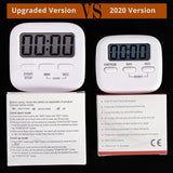 Digital Kitchen Timer, Cooking Timer, Strong Magnet Back, for Cooking Baking Sports Games Office (Battery not Included)