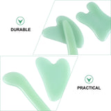 6pcs Tools Face Scraping Board Natural Jade Guasha Board