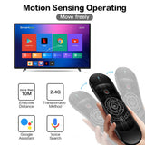 2.4G Wireless Keyboard Air Mouse Smart Remote Control for Android TV Box PC Rechargeble Fly Air Mouse Mini Wireless Keyboards