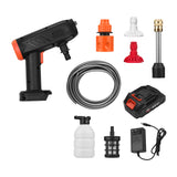 Cordless Pressure Washer 21V 22bar Portable Power Washer Cleaner Battery Powered High Pressure Car Washer Cleaner for Cleaning