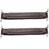 2X Brown Vintage Style Guitar AMP Amplifier Leather Handle