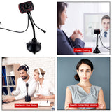 Fast Delivery USB 2.0 Web Camera Driver-Free 480P Webcam 5MP Web Cameras Laptop Computer Webcams With Mic Random Style In Stock
