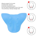 Neck Shoulder Relaxer Pain Relief U Shaped Design Spinal Traction Deep Cervical Massage Pillow Neck Shoulder Relaxing Tool