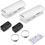 5.8G Outdoor CPE Bridge Long Range 300Mbps Point to Point Transmitter Distance WiFi Transmitter 14DBi High Gain 2 Mimo Antenna