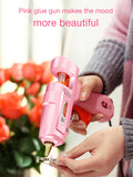 AI-ROAD  DIY Mini Guns Hot Melt Glue Guns Adhesive Stick Silicone Guns Thermo Gluegun Industrial Electric Repair Heat Tools