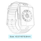 Bluetooth smart watch Intelligent Wristwatch Support Phone Camera SIM TF GSM for Android iOS Phone dz09 pk gt08 a1 men and women