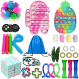 Fidget Toys Anti Stress Set Stretchy Strings Push Gift Pack Adults Children Sensory Antistress Relief Figet Toys