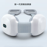 Electric Shoulder Neck Massager with Heat Compression  Deep Kneading Portable Massager