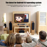 H96 Max Android 9.0 Smart TV Box 1080P 4K HDR RK3318 4+32G 3D H.265 Video Media Player 2.4G 5GHz Wifi Bluetooth Smart TV Box