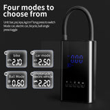 Portable Car Electrical Air Pump Wireless Tire Inflatable Pump Inflator Air Compressor Pump for Car Motorcycle Bicycle Ball F7P0