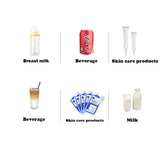 Kitchen Refrigerator with Mirror Fridge Auto Compressor 220V for is Student Dormitory Home Use Picnic Camping Portable Cooler