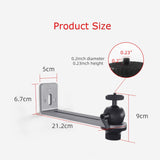 Projector Bracket Ceiling Mount Universal Projector Wall Mount Aluminum Alloy Bracket 360°Adjustable Projector Stand