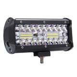 1/2pcs 400W Work Lights LED 7inch High Bright Bar Driving Lamp 3 Rows 40000LM 6000K Working Light for SUV ATV Truck DC 9-30V