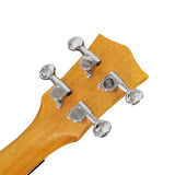 Aiersi Mango Wood Pineapple Ukulele 21 Inch Soprano 4 String Nylon Music Instrument for Professional and Beginner with Free Bag
