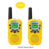 2Pcs/set Baofeng BF-T3 UHF 462-467MHz 22Channel Portable Two-Way 10 Call Tones Radio Transceiver for Kids Radio Walkie Talkie