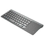 Thin 2.4Ghz Usb Wireless Mini Keyboard With Number Touchpad Numeric Keypad For Tablet Desktop Laptop Pc