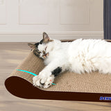 Cat Scratch Board Lounge Nail Scraper Scratch Pad Pet Sofa Bed Cat Beds Corrugated Cardboard Toy For Cat Scratcher WIth Catnip