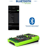 Wenyanwen 6-Channel Mixer Conference o USB Bluetooth Reverb o Processor Live Broadcast with Sound Card