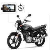 3'' 140° Dual Lens Motorcycle Camera HD Video Recorder Waterproof Universal