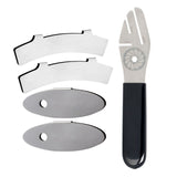 Dropship-Bike Disc Brake Correction Wrench Brake Rotor Alignment Truing Tool with Disc Brake Pads Tool for MTB Road Bike