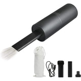 Mini Vacuum Cleaner, USB Rechargeable Dust Buster and Blower 2 in 1, Great for Pet Hair Keyboard Laptop Car Home Office