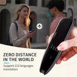 X5 Scanning Dictionary Pen 3.5 Inch Large Screen Smart Voice Text Scanning Translator Business Travel Device 112 Languages
