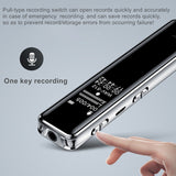 Professional Digital Voice Activated Recorder  Long Distance time Audio Record HD Sound Recording OTG Function