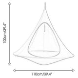 Lightweight Outdoor Camping Leisure Hanging Sofa Tent Butterfly Swing Nylon Hammock For Backpacking Camping Camping Essentials