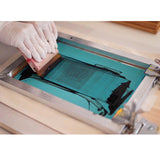 6Pcs 14inchX10inch Aluminium Alloy Silk Screen Printing Frame W 110 White Mesh