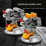 Mini Sucker Vise Drill Press Vise Walnut Pliers Workbench Vise DIY Carving Tool