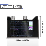 4.0 Inch Touching Screen 3G Vector Network Analyzer SAA-2N NanoVNA V2 Antenna Analyzer Shortwave HF VHF UHF with Iron Housing