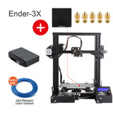 Hot Sale Ender-3 Kit 3D Printer Large Size Ender-3X Printers 3D Continuation Print Power Creality