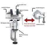 Bench Vises 360 Clamp Table Grinder Holder Drill Dremel For Rotary Tool Craft Model Tools Metal Working Jewelry Making Tool
