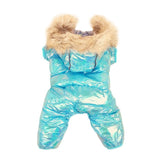 Warm Dog Clothes Winter Thick Fur Pet Puppy Jacket Coat Waterproof Dog Costume Clothing Small Medium Large Dogs