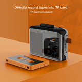 Ezcap234 Cassette Tape Player Portable AM FM Radio Cassette Tape-to-MP3 Converter Sound Recorder Built-in Speaker Headphone Jack