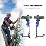 Upgrade Adjustable Height Tree Climbing Tool Spike With SafetyBelt For Rock Climbing Tree Stand Accessories