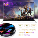 H96 MAX X3 Smart TV Box S905X3 2.4G/5G Wifi BT4.0 Set Top Box for An-droid 9.0