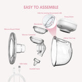 Breast Pump Hands Free Electric Portable Wearable Breast Cup BPA-free Rechargeable Comfort Breastfeeding Milk Collector New