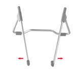 Folding Portable Laptop Stand Viewing Angle Adjustable Aluminum Alloy Bracket Notebook Cooling Holder for MacBook 10-17 inch