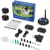 Upgrade 200m Wireless Dog Electric Fence Rechargeable IP67 Smart Training Electric sound Dog Collar for Dog training accessories
