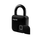 Smart Fingerprint Padlock IP65 Water &amp; Dust Proof Intelligent Lock Anti-Theft Keyless Electronic Lock For Cabinet Backpack Bike