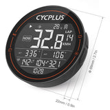 CYCPLUS Bicycle Computer Wireless Bike Mounting Holder with Wireless GPS Bike Computer IPX6 Bicycle Compute Cycling Speedometer