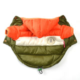 Winter Pet Clothes For Small Dogs Windproof Dog Coat Hooded Warm Thicken Dog Down Jacket Chihuahua French Bulldog Pet Clothing