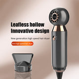 Amazon Hot Bladeless Hair Dryer Powerful Fast Hairdryer Blow Dryer Mini Compact Lightweight Home Travel