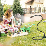 Universal Serpentine Water Mist Landscaping Outdoor Greenhouse For Garden Spray Tube Summer Portable Flexible Hose Cooling Stand