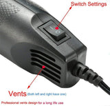 300W DIY Electric Heat Shrink Gun Power Tool Hot Air Temperature Gun with Supporting Seat 110V/220V Heat guns Mini Hot Air gun