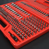 208-Piece Screwdriver Bit Set, Chrome Vanadium Steel Safety Bit Set, Torx Screwdriver